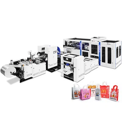 High Speed Non Woven Bag Making Machine